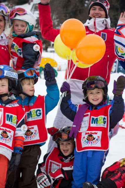 Kinderskirennen in Kitzbühel